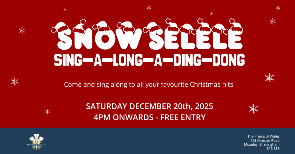 snowselele 2025 - 20th Dec Snowselele singalong 20th December 2025